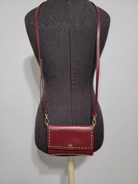 Michael Kors Studded Leather Phone Crossbody
